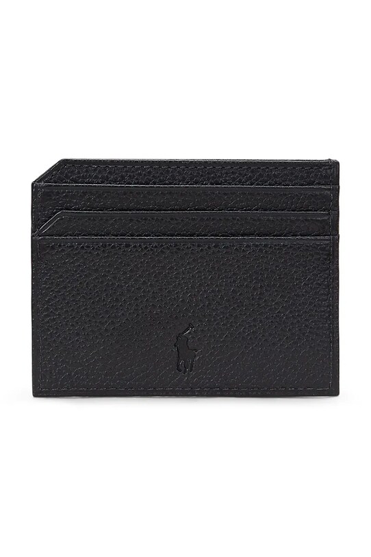 Кожаный кошелек Polo Ralph Lauren 405963226 чёрный SS25