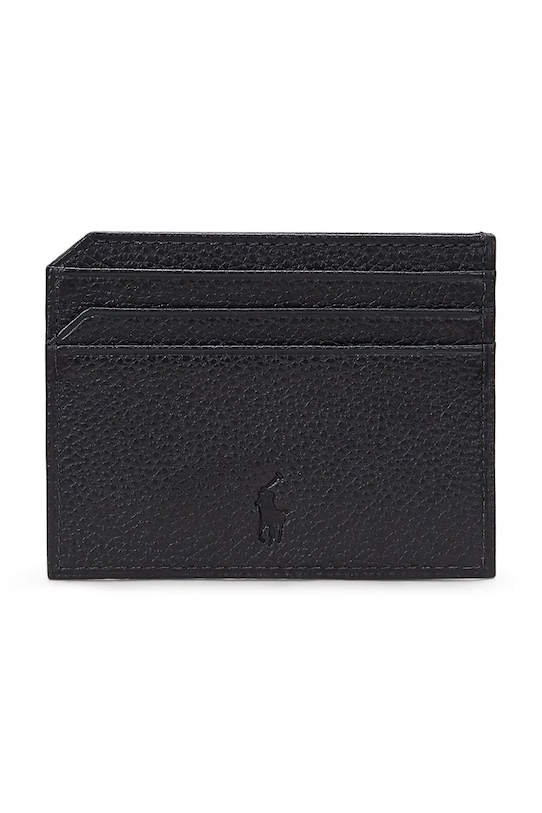Polo Ralph Lauren portofel de piele 405963226 negru SS25