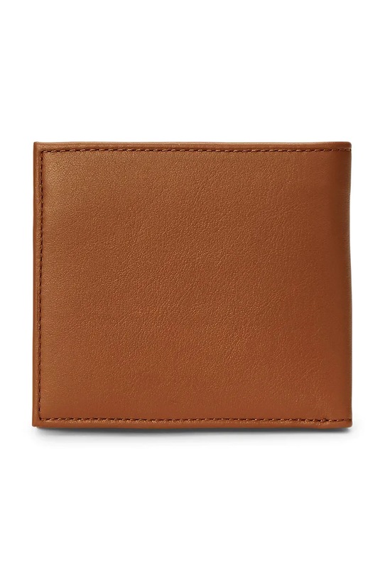 Polo Ralph Lauren portfel skórzany 405963229 brązowy SS25