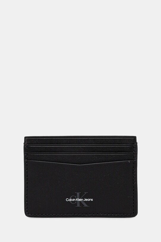 Calvin Klein Jeans card-holder din piele husă de card negru K50K513180