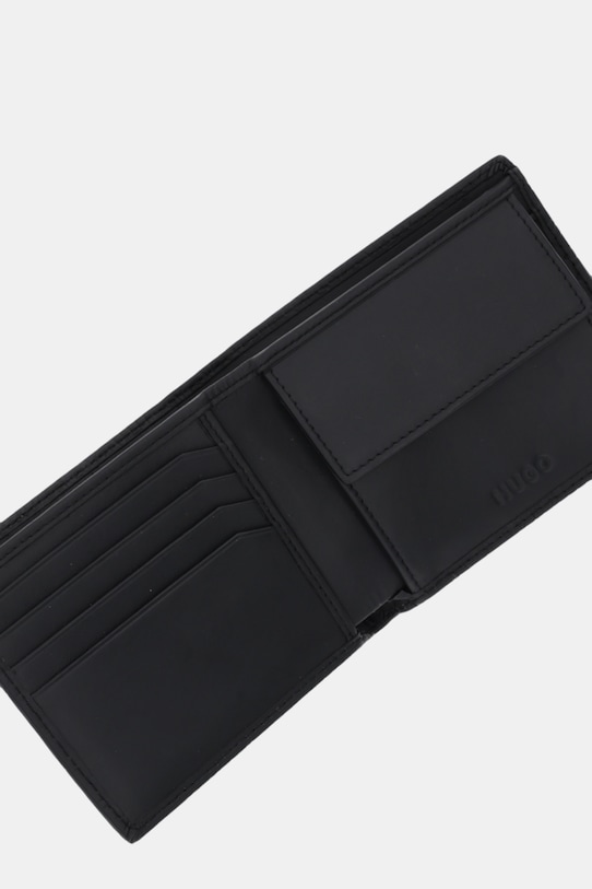 Doplňky Kožená peněženka HUGO 50542006 černá