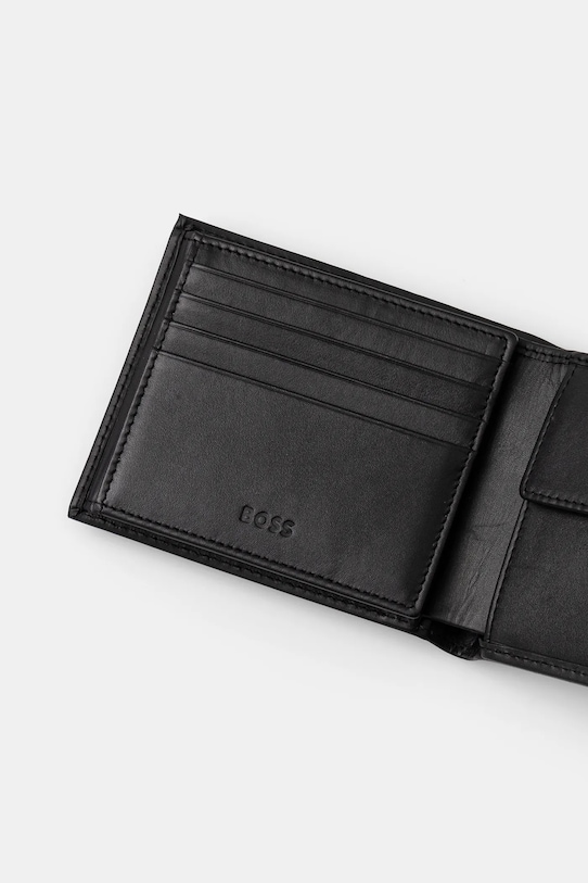 Doplňky Kožená peněženka BOSS 50546139 černá