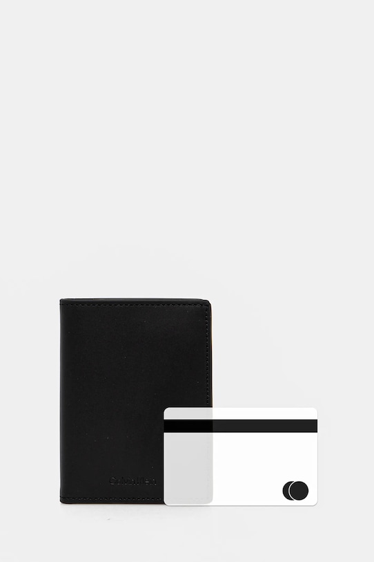 Kožená peněženka Calvin Klein K50K512846 černá