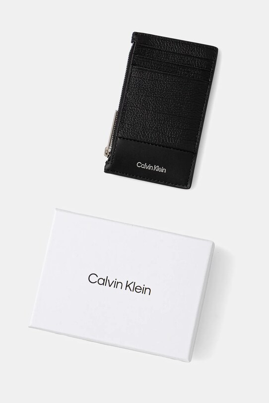 Аксессуары Кожаный кошелек Calvin Klein K50K512848 чёрный