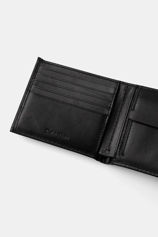 Аксесуари Шкіряний гаманець Calvin Klein K50K512923 чорний