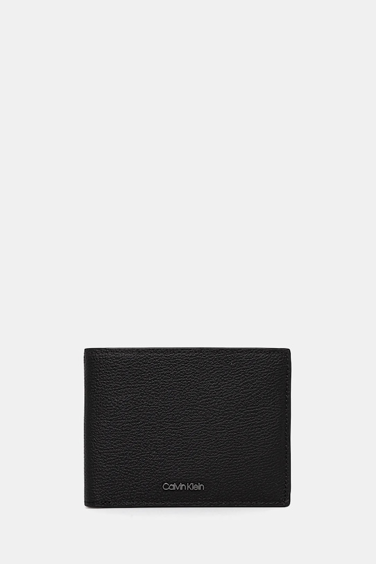 Calvin Klein portofel de piele piele negru K50K512926