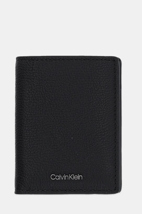 Calvin Klein portfel skóra licowa czarny K50K512927