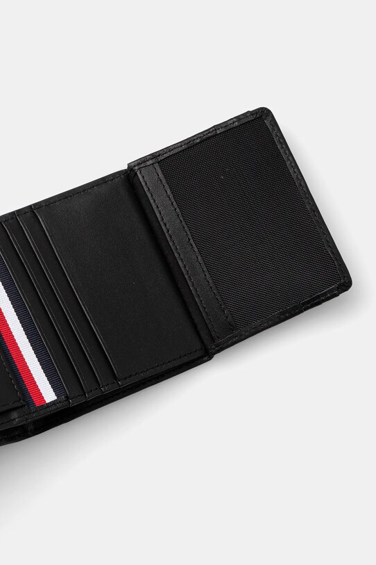 Doplňky Kožená peněženka Tommy Hilfiger AM0AM13247 černá