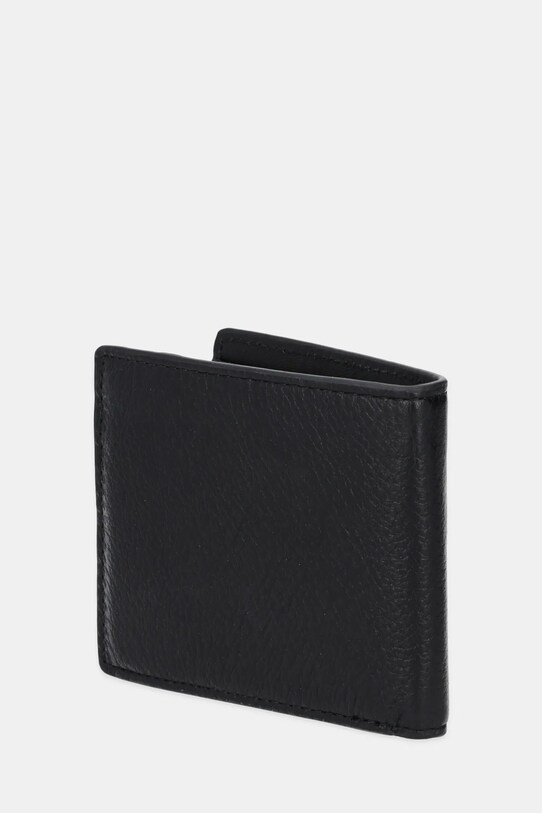 Δερμάτινο πορτοφόλι Tommy Hilfiger AM0AM13251 μαύρο SS25