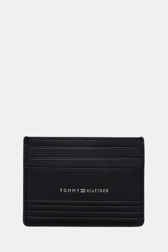 Кожаный чехол на карты Tommy Hilfiger чехол на карты чёрный AM0AM13257