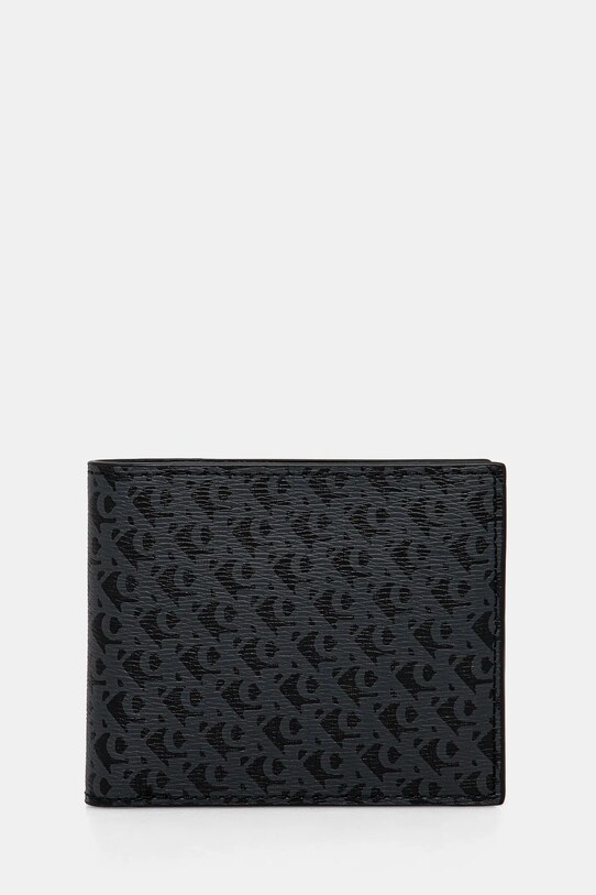 Портмоне Calvin Klein Jeans гладка кожа черен LV04G1066G