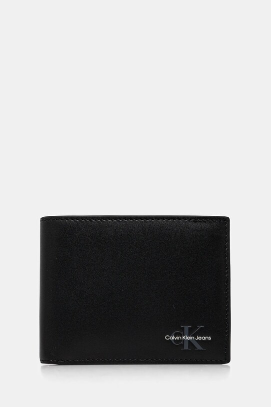 Calvin Klein Jeans portofel de piele piele negru LV04G1030G