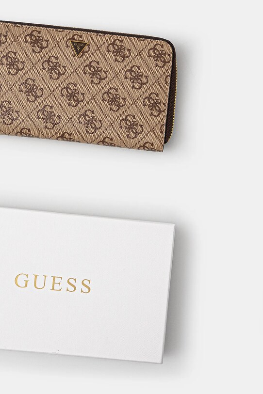 Кожен портфейл Guess LYON кафяв SMLYLL.LEA28