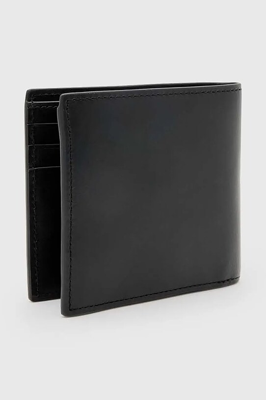 Кожаный кошелек AllSaints DELPH M141XC чёрный SS25