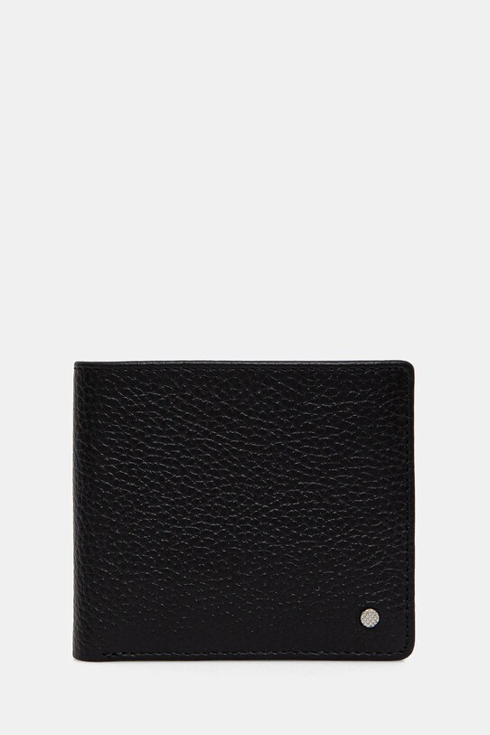 Geox portafoglio in pelle WALLET pelle fiore nero U35JFB.00046
