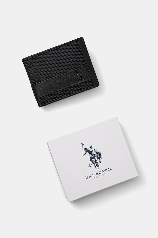 Peněženka U.S. Polo Assn. Mallet černá WEUMW2629MH9
