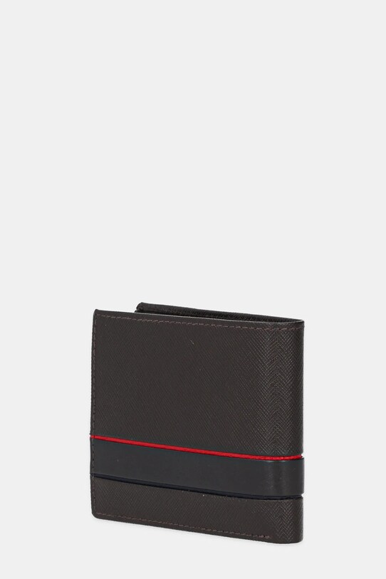 Кожаный кошелек U.S. Polo Assn. Yale WEUYA2622MHA коричневый SS25