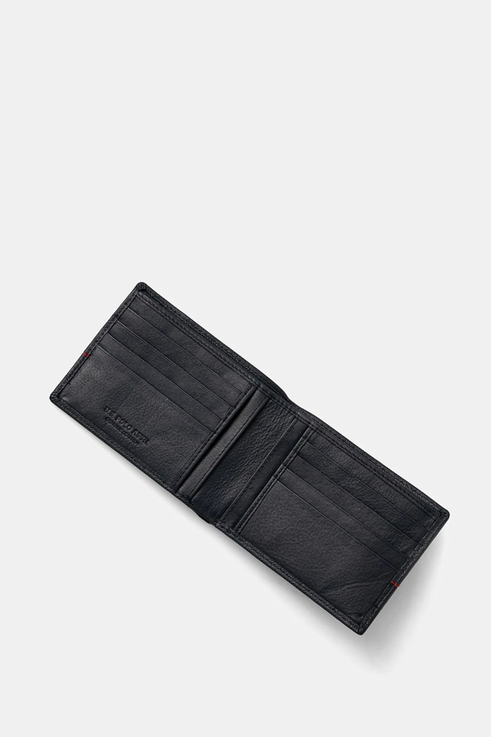 U.S. Polo Assn. portfel skórzany Yale WEUYA2619MHA granatowy SS25