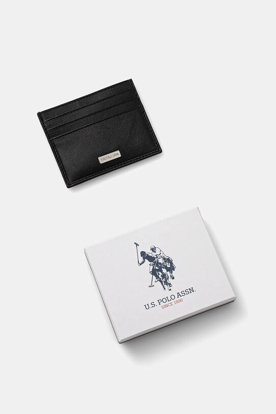 Accesorii U.S. Polo Assn. carcasa din piele Utah WEUUA2616MHA negru