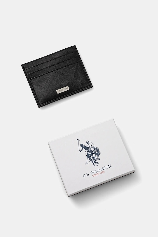 Аксессуары Кожаный чехол на карты U.S. Polo Assn. Utah WEUUA2616MHA чёрный