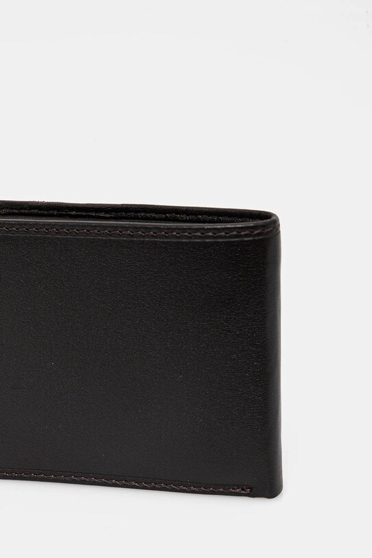 U.S. Polo Assn. portofel de piele Utah WEUUA2614MHA maro SS25