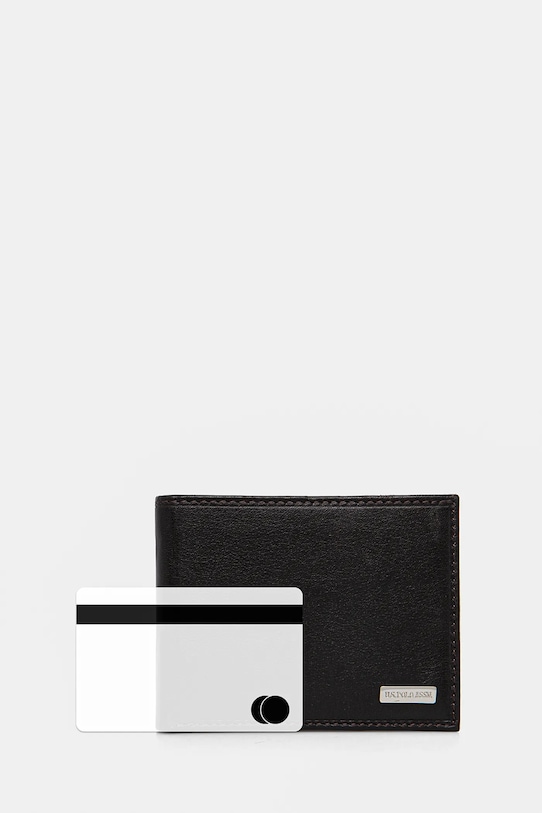 U.S. Polo Assn. portofel de piele Utah WEUUA2614MHA maro