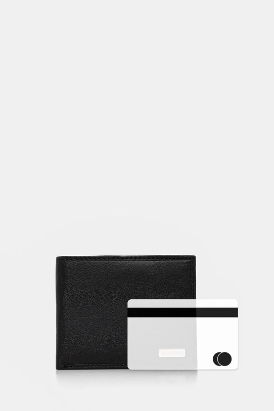 U.S. Polo Assn. portofel de piele Utah WEUUA2614MHA negru