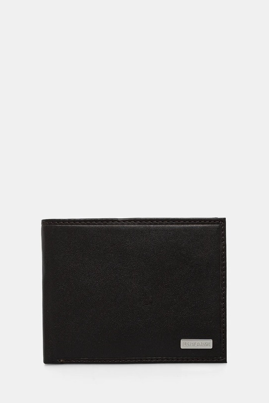 U.S. Polo Assn. portfel skórzany Utah skóra licowa brązowy WEUUA2611MHA