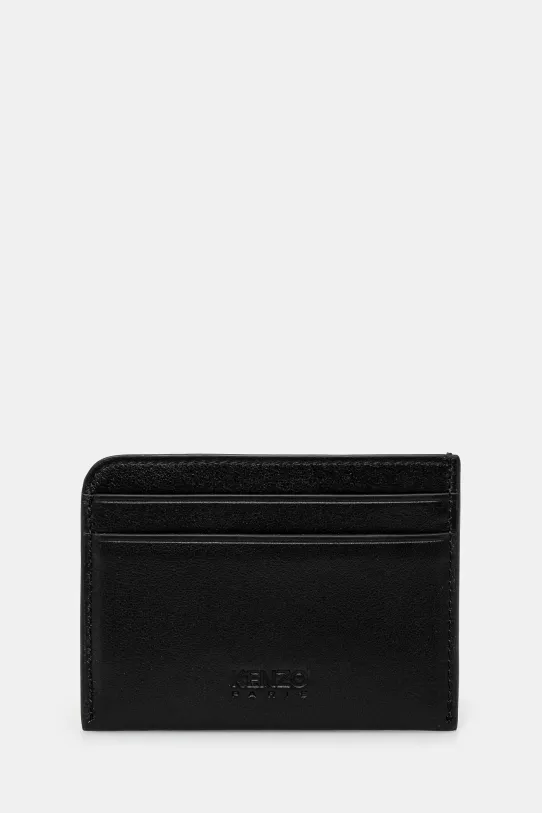 Kenzo leather card holder FF55PM600L46.99 black SS25