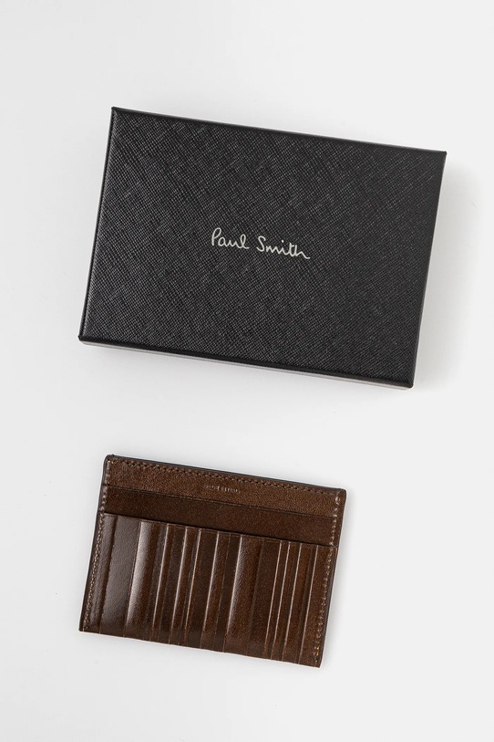 Doplňky Pouzdro na karty Paul Smith M1A.8113.PSTFOE hnědá