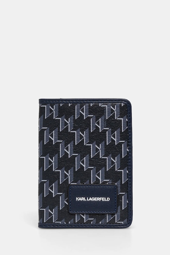 Peňaženka Karl Lagerfeld imitácia kože tmavomodrá A1W32071