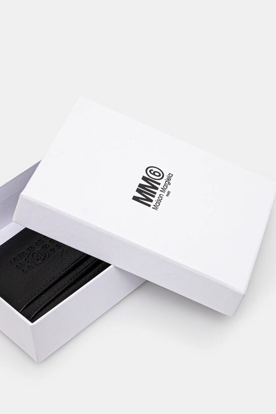 Kožená peňaženka MM6 Maison Margiela SA5UI0021.P7253 čierna