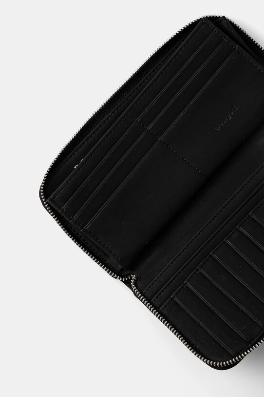 Πορτοφόλι Desigual DEJAVU FIONA 25SAYP03 μαύρο SS25
