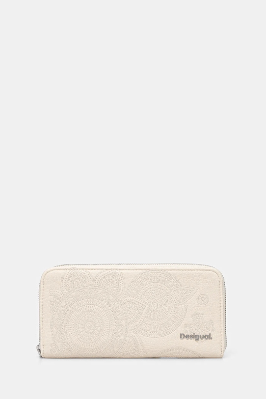 Desigual portfel DEJAVU FIONA ECRU imitacja skóry licowej beżowy 25SAYP13