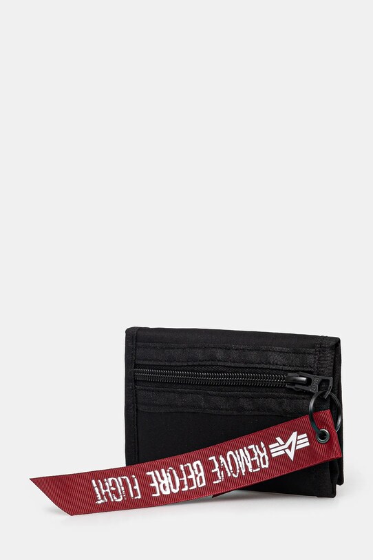 Alpha Industries pénztárca Crew Wallet II 146940 fekete SS25