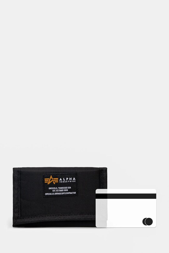 Alpha Industries pénztárca Crew Wallet II fekete 146940