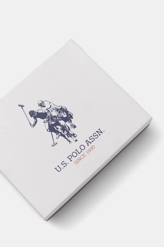 Δερμάτινο πορτοφόλι U.S. Polo Assn. Sti.H Wallet καφέ AIUS82353MHA