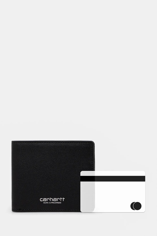 Carhartt WIP leather wallet Vegas Billfold Wallet I033108.0M4XX black