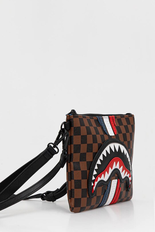 Sprayground borsetă 910B7493NSZ maro SS25