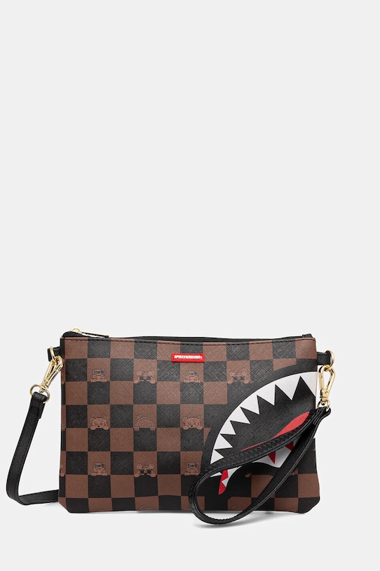 Malá taška Sprayground vzorovaný hnedá 910B7509NSZ