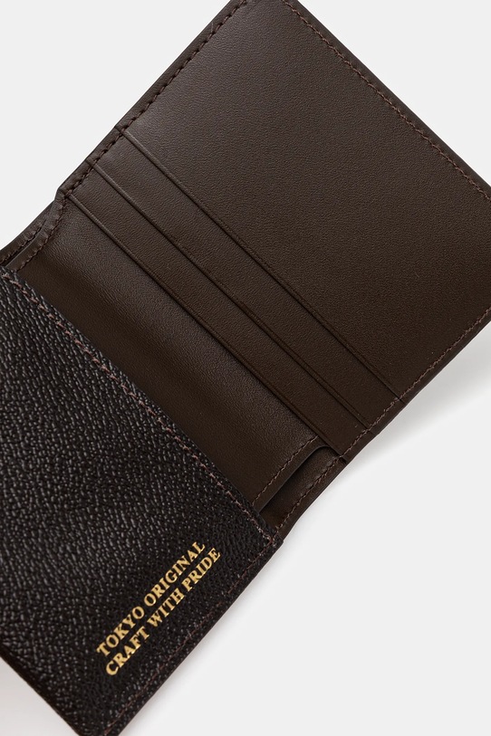 Кошелек NEIGHBORHOOD COATED WALLET коричневый 251MVNH.AC01