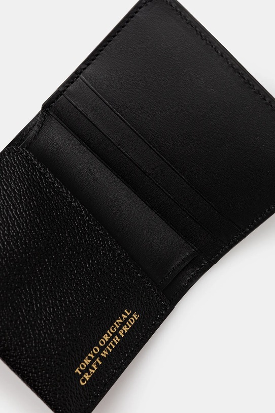 NEIGHBORHOOD portfel COATED WALLET czarny 251MVNH.AC01