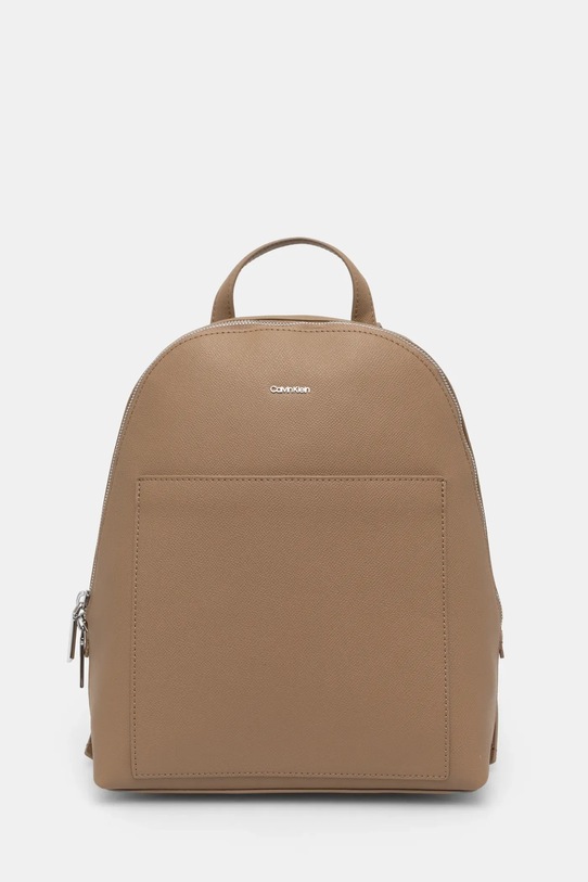 Calvin Klein plecak nie mieści A4 brązowy K60K613087
