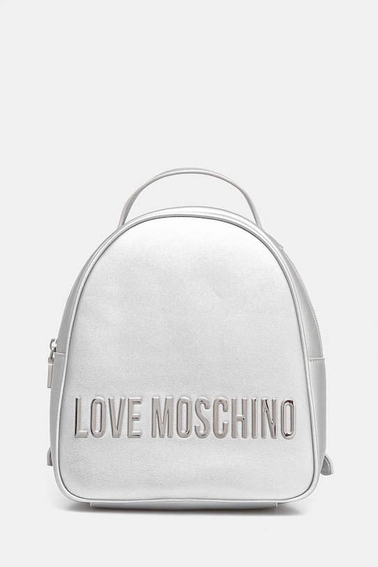 Love Moschino rucsac nu incape in A4 argintiu JC4197PP1