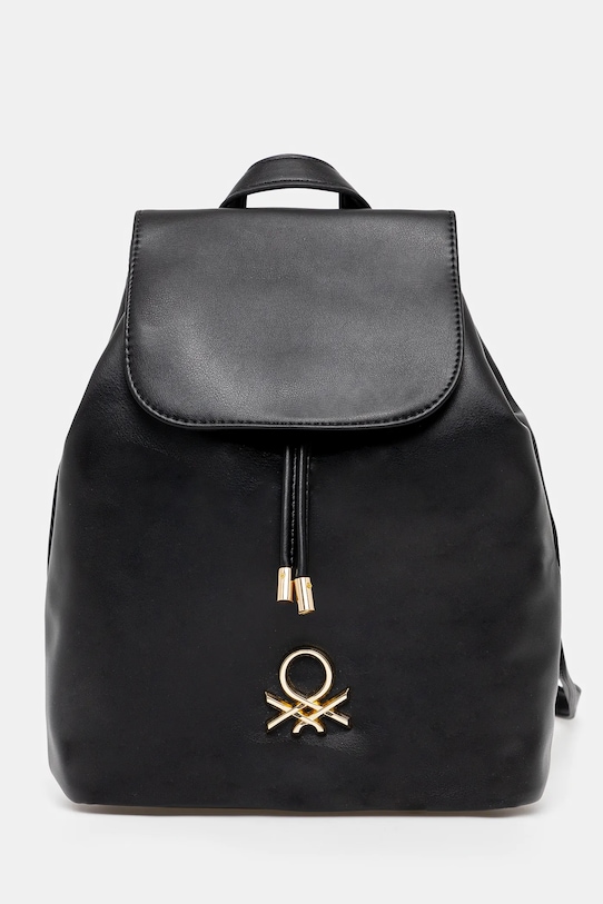 United Colors of Benetton plecak nie mieści A4 czarny 6ZBGDY079