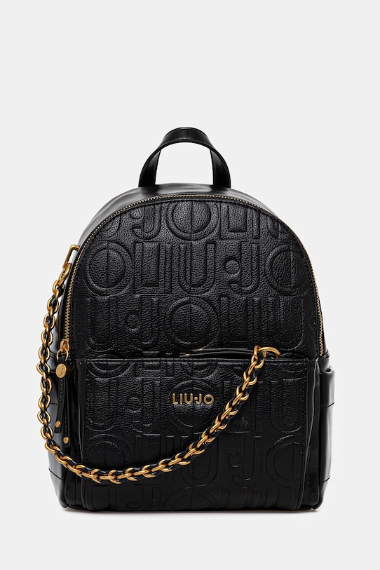 Liu Jo plecak nie mieści A4 czarny AA5196.E0538
