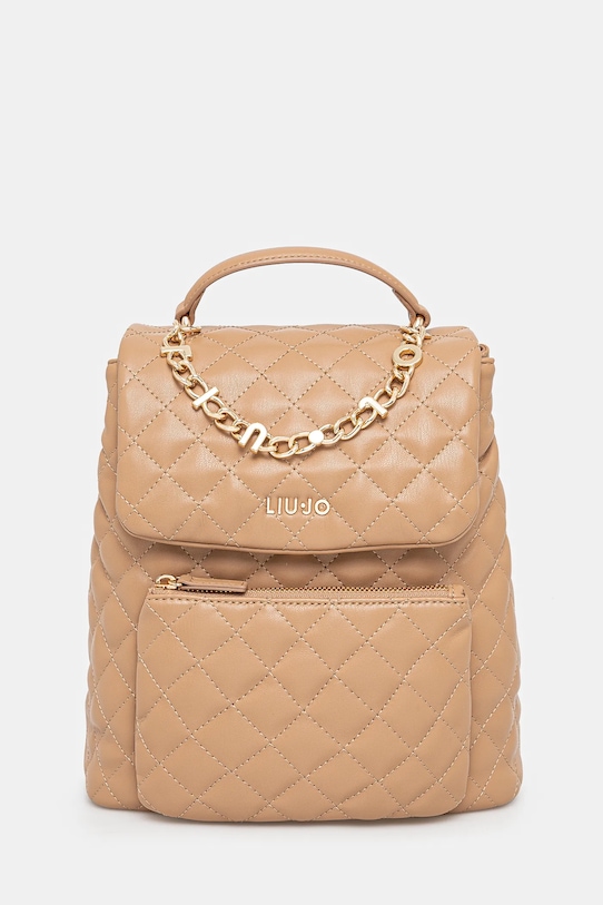 Liu Jo plecak nie mieści A4 beżowy AA5131.E0015