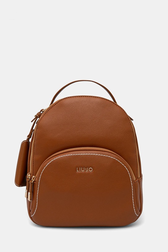 Ruksak Liu Jo imitácia kože hnedá AA5157.E0058