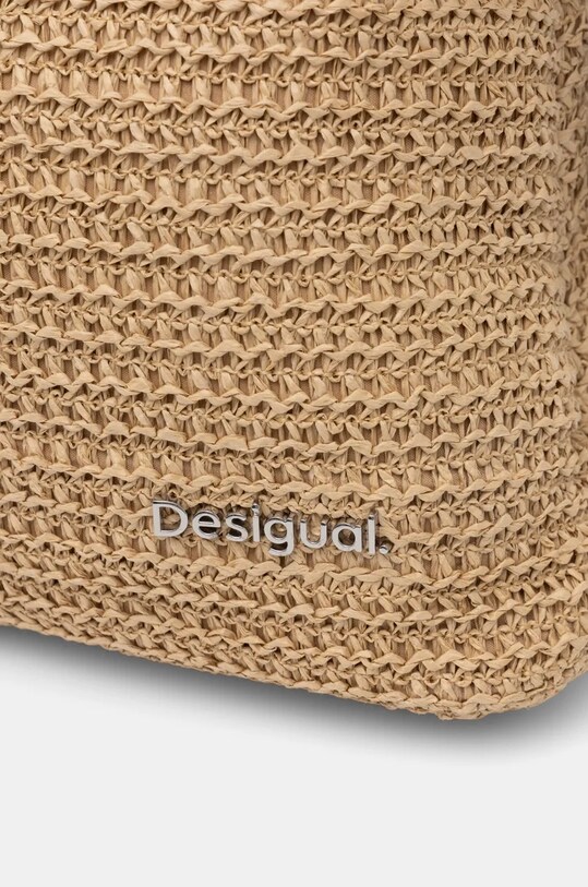 Рюкзак Desigual HALF LOGO RAFFIA H зелений 25SAKO04