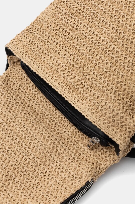 Ruksak Desigual HALF LOGO RAFFIA H 25SAKO04 zelená